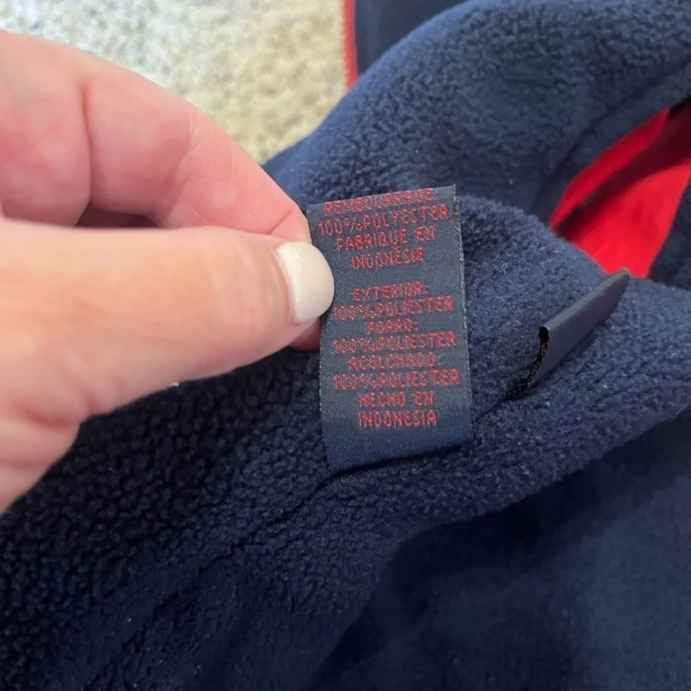 RALPH Ralph Lauren Red Fleece-Lined Vest - Women’s Large
